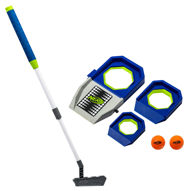 Nerf Trick Shot Golf Set - Indoor & Outdoor Puttin