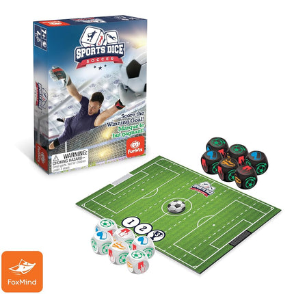 FoxMind Games Sports Dice - Soccer