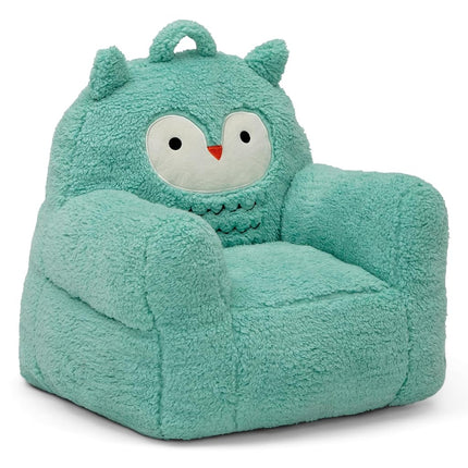 Delta Children Owl Cozee Buddy Chair, Teal