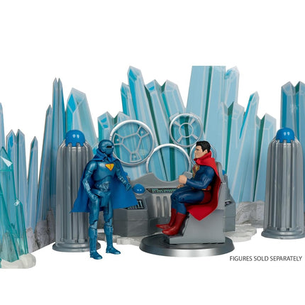 McFarlane DC Super Powers Fortress of Solitude Superman's Headquarters (Superman Movie) Toys. Figures sold separetely