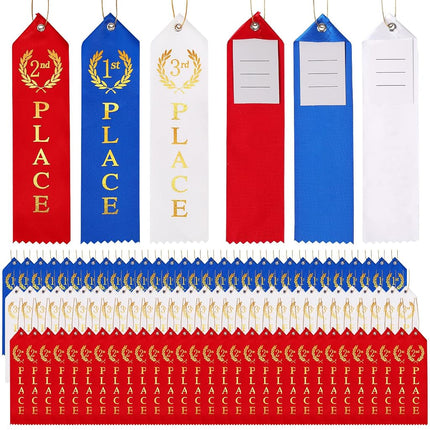 90PCS Award Ribbons, Medal Ribbons for 1st, 2nd, 3