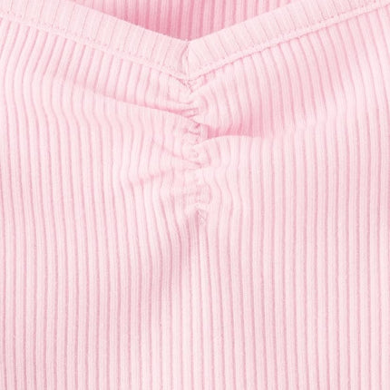 The Children's Place Girls' Basic Short Sleeve Knit Shirts, Cameo, XX-Large