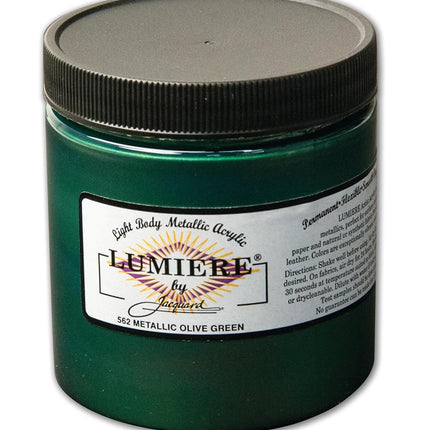 Jacquard Lumiere Fabric Colour 240ml Jar - Metalli