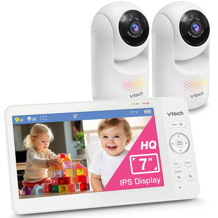 VTech Advanced HQ Max Twin 7" Digital Video 2-Came