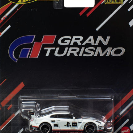 Hot Wheels Nissan GT-R NISMO GT3 - Fundición a presión escala 1:64 - Longitud 7 cm - HVJ34 - Serie Pop Culture