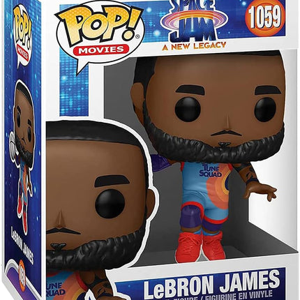 Funko POP! Movies: Space Jam 2 - LeBron James - (Leaping) - Collectable Vinyl Figure - Gift Idea - Official Merchandise - Toys for Kids & Adults - Movies Fans - Model Figure for Collectors