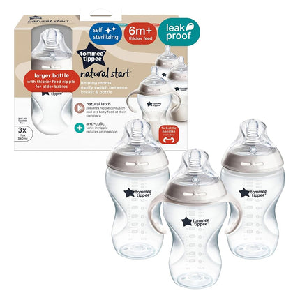 Tommee Tippee Closer to Nature Thick Feed Bottle -