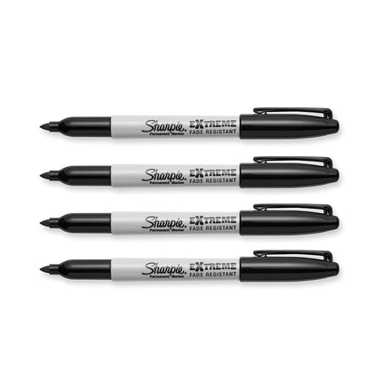 Sanford Sharpie Extreme Permanent Markers 4/Pkg-Black