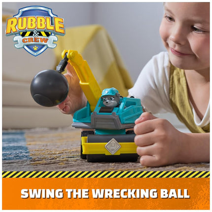 Rubble & Crew Motor’s Wrecking Ball Construction Toy & Action Figure