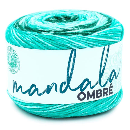 Lion Brand Yarn Mandala Ombré Yarn with Vibrant Co