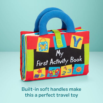 Melissa & Doug K'S Kids My First Activity Book 8-Page Soft Book for Babies & Toddlers