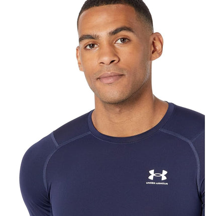 Under Armour Mens UA HG Armour Comp SS, short-sleeved sports t-shirt for men, comfortable and lightweight gym clothes for workouts