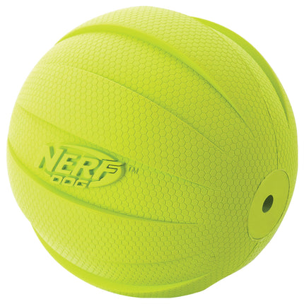 Nerf Dog Squeak Ball, 4.25-Inch, Green