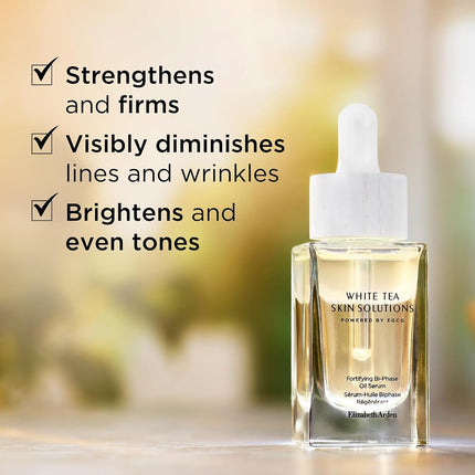 Elizabeth Arden White Tea Skin Solutions Bi-Phase Oil Face Serum, 30ml