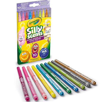 Crayola Fine-Line Scented Marker, 10 markers (1 Pa
