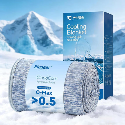 Elegear Revolutionary Cooling Blanket Absorbs Heat