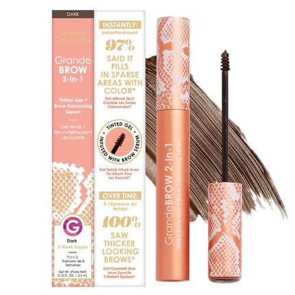 GrandeBROW 2-In-1 Tinted Brow Gel plus Brow Enhanc