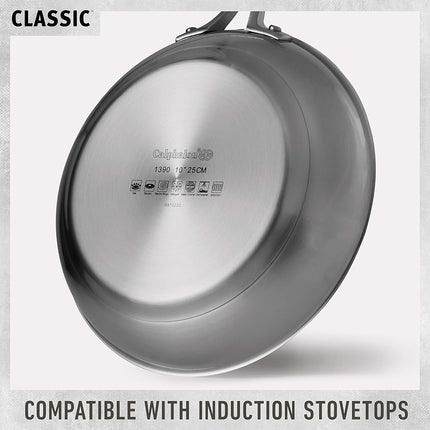 Calphalon Classic Stainless Steel Cookware Set, 10-Piece