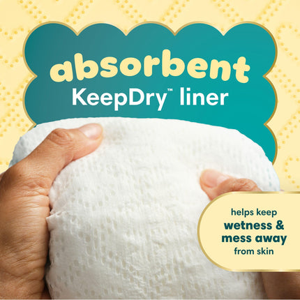 Pañales Talla 5, 104 unidades - Pañales desechables para bebé Pampers Swaddlers, Paquete Enorme