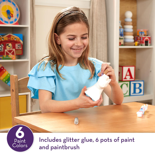 Melissa & Doug Created by Me! Unicorn Bank Craft Kit
