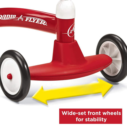 Radio Flyer Scoot-About, Toddler Ride On Toy, Ages 1-3