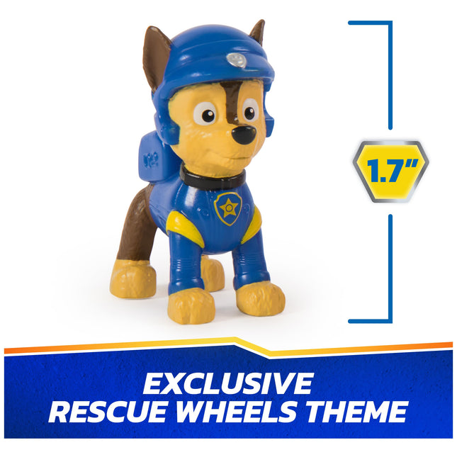 Pat' Patrouille : Rescue Wheels, coffret cadeau de 6 figurines d'action Pup Squad, jouets pour garçons et filles de 3 ans et plus