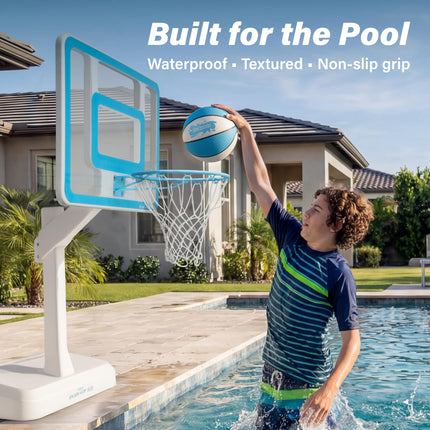 GoSports Balones de Baloncesto Acuático 2 Unidades - Talla 6 (9 Pulgadas), Ideales para Canastas de Baloncesto de Piscina