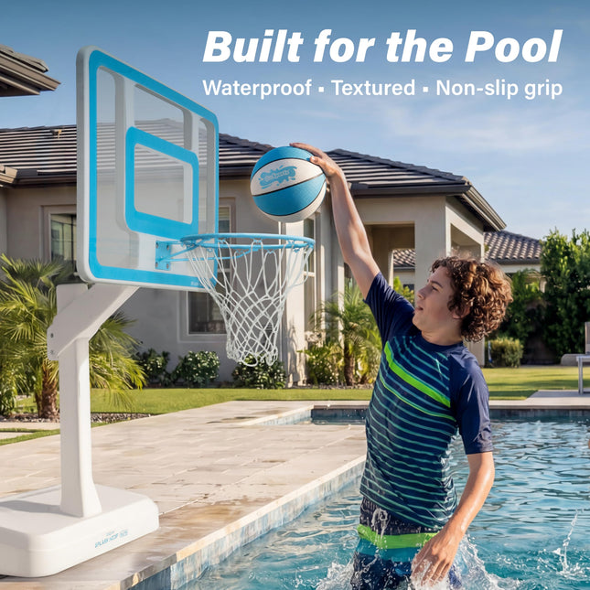 GoSports Ballons de Basket pour Piscine Lot de 2 – Taille 6 (22,8 cm), Idéal pour paniers de basket de piscine