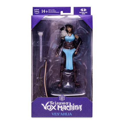 McFarlane Toys, 7-Inch Critical Role Vox Machina Vex’ahlia Action Figure with 22 Moving Parts, Collectible Critical Role Figure with Collectors Stand Base – Ages 14+