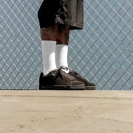 Etnies Kingpin Classic Skate Heritage Fashion Style with on-Trend Puffy Look, Reinforced Cupsole, Cushioned Fit, Everyday Sneakers Black