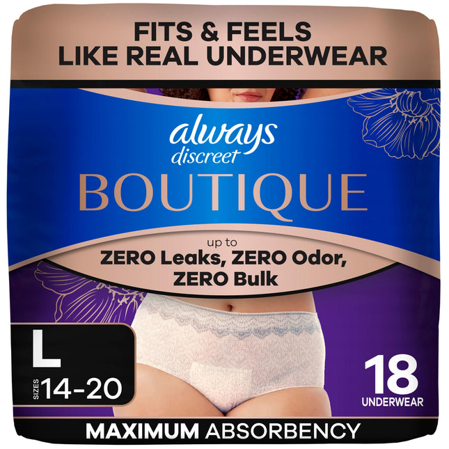 Always Discreet Boutique, Incontinence & Postpartu