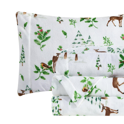Elegant Comfort Luxuriously Soft 4-Piece Holiday V
