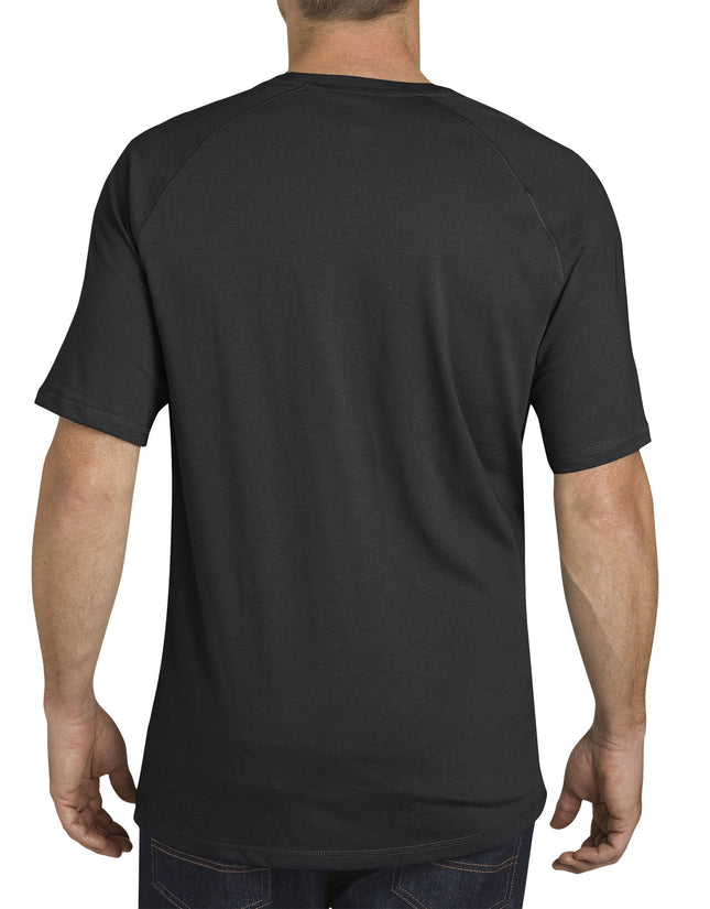 Dickies Men's Camiseta Enfriamiento Rendimiento de Manga Corta tee Shirt, Orange On, 3 Years