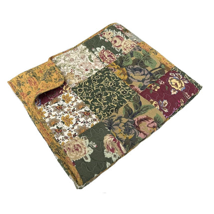 Greenland Home Antique Chic Quilted Patchwork Thro