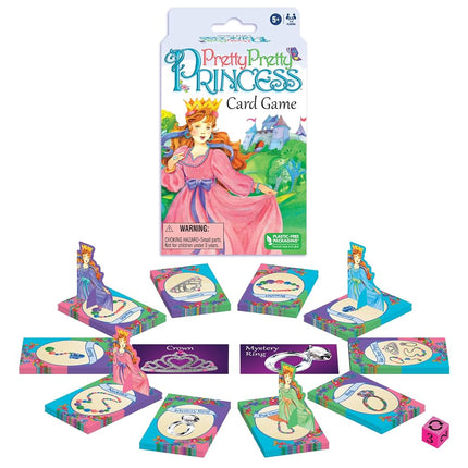 Winning Moves Pretty, Pretty, Princess Card Game Games USA, Charming Card Game Version of Children's Classic Game for 2 to 4 Players, Ages 5+