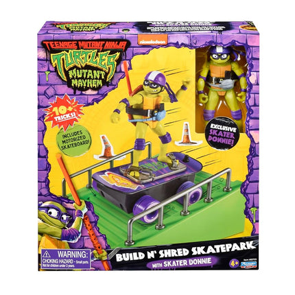 TMNT MM Movie Build'n Shred Skatepark Donatello Toy Figure
