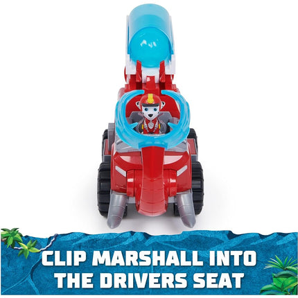 Paw Patrol Jungle Pups, Marshall Elephant Firetruck with Projectile Launcher, Toy Truck with Action Figure, Kids Toys for Boys & Girls Ages 3 and Up