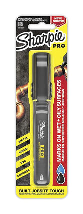 Sharpie Pro Permanent Marker, Fine Point, Black Marker (2018321)