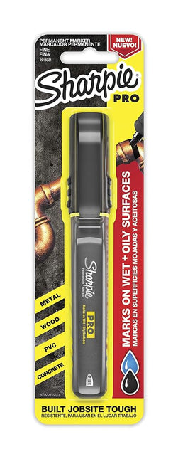 Sharpie Pro Permanent Marker, Fine Point, Black Marker (2018321)