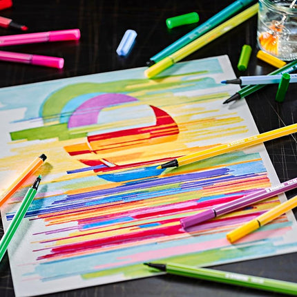 STABILO Pen 68 - Premium Fibre-Tip Pen - ARTY