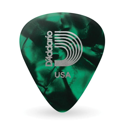 Planet Waves Celluloid Green Pearl Picks - Extra Heavy - 100-Pack