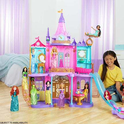 Mattel Disney Princess Ultimate Castle, 4 Ft Tall w/ Lights and Sounds