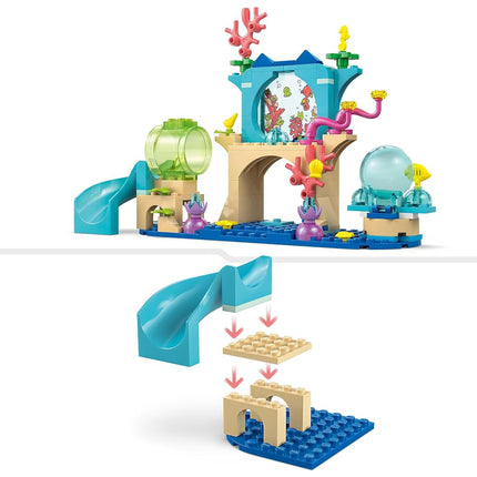 LEGO Gabby's Dollhouse Mermaid Gabby's Aquarium Adventure Toy - incl. a Gabby Mini Doll & MerCat Figure, plus Fun Accessories - Gift for 4+ Year Old Girls & Movie Fans - 11204