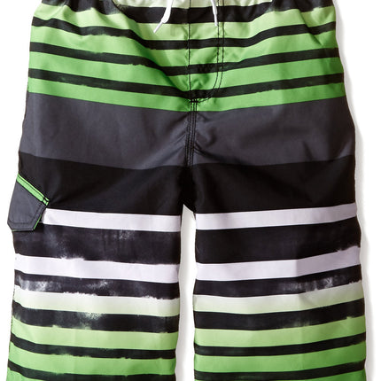 Kanu Surf Big Boys Reflection Stripe Swim Trunks B