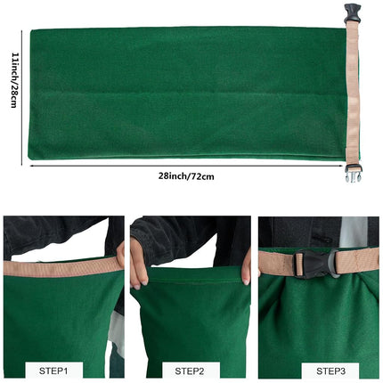 6 Pack Flood Water Barrier Sand Bags,Thickened Long Canvas Flood Protection Sandbags,Winter Bags for Swimming Pool Covers,Reusable Quick Flood Barrier for Home Flood Control