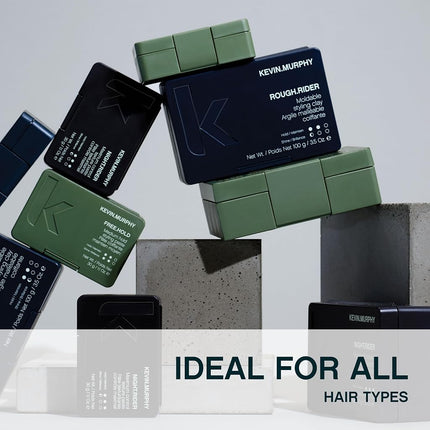 KEVIN.MURPHY ROUGH.RIDER Hair Clay Styling, Strong Hold Matte Paste, 100g