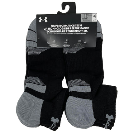 Under Armour Men's UA Performance Tech 6 Pack Cush
