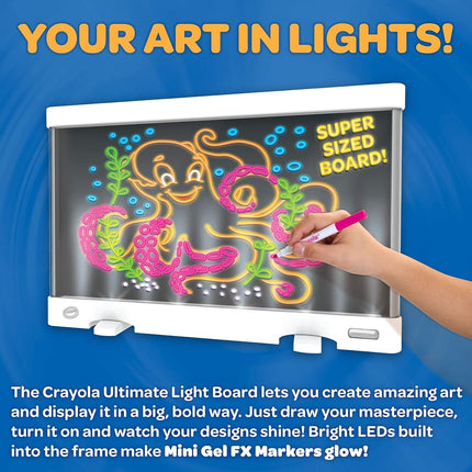 CRAYOLA Ultimate Light Board, Multi, One Size, 74-7245