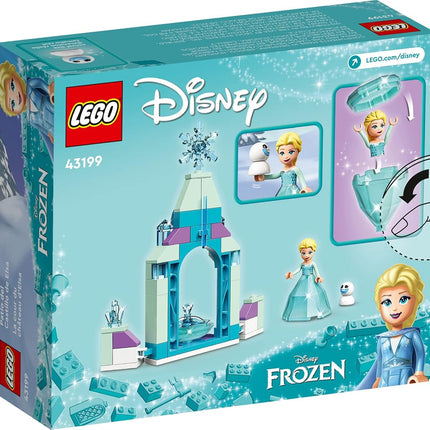 LEGO Disney Elsa’s Castle Courtyard 43199 Building Kit; A Buildable Princess Toy Created for Kids Aged 5+ (53 Pieces)
