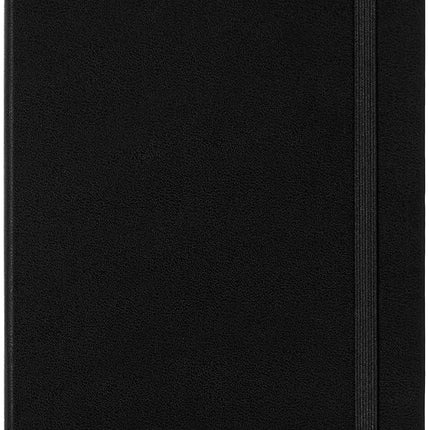 Moleskine - Classic Expanded Dotted Paper Notebook - Hard Cover and Elastic Closure Journal - Color Black - Size Large 13 x 21 A5 - 400 Pages